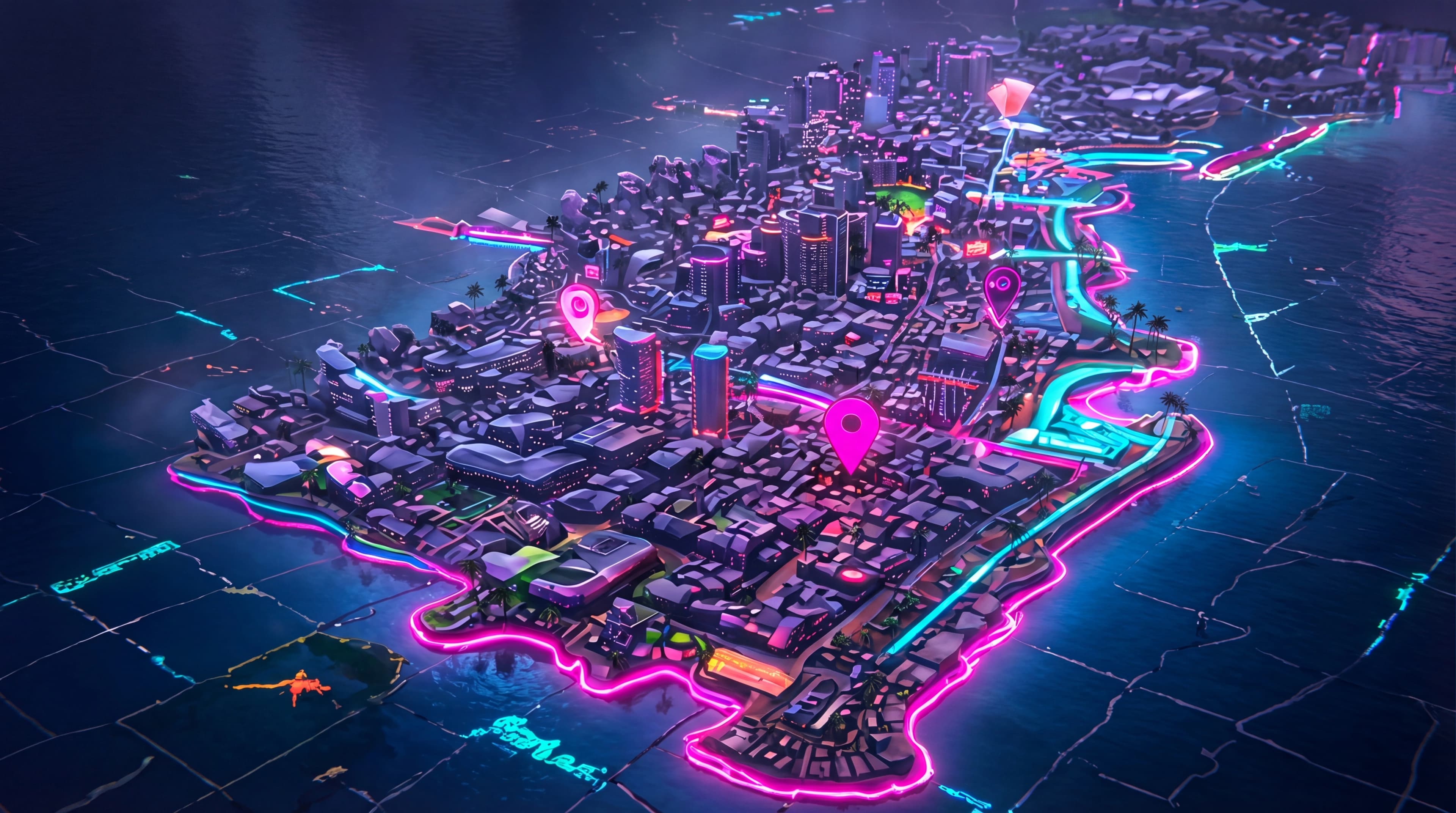 Vice City map - GTAClipper covers every location